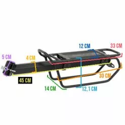 ZEFAL Porte Bagage Raider R30 Sur Tige De Selle - Zéfal -Promos Sacoches Vélo Magasin porte bagage raider r30 sur tige de selle zefal full 4
