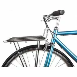 Porte-bagages Avant Argent Pour Vélo Frontière - BLB -Promos Sacoches Vélo Magasin porte bagages avant argent pour velo frontiere blb full 3