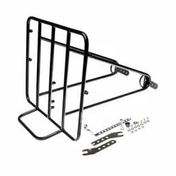 Porte-bagages Avant Noir Pour Vélo Frontière - BLB -Promos Sacoches Vélo Magasin porte bagages avant noir pour velo frontiere blb full 5