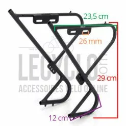 Porte Bagages Avant Vélo 26 à 28 Pouces Lowrider LR-F02 XLC 7 Porte Bagages Avant Vélo 26 à 28 Pouces Lowrider LR-F02 XLC -Promos Sacoches Vélo Magasin porte bagages avant velo 26 a 28 pouces lowrider lr f02 xlc full 3