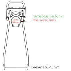 Porte Bagages Vélo Arrière Racktime Addit 26 à 28 Pouces -Promos Sacoches Vélo Magasin porte bagages velo arriere racktime addit 26 a 28 pouces full 4