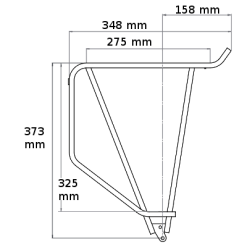 Porte Bagages Vélo Cargo Charges Lourdes Tubus -Promos Sacoches Vélo Magasin porte bagages velo cargo charges lourdes tubus full 5