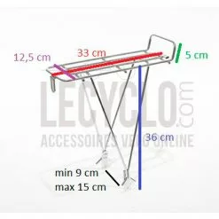 Porte-bagages Vintage Pour Vélo 215 Wald 8 Porte-bagages Vintage Pour Vélo 215 Wald -Promos Sacoches Vélo Magasin porte bagages vintage pour velo 215 wald full 3