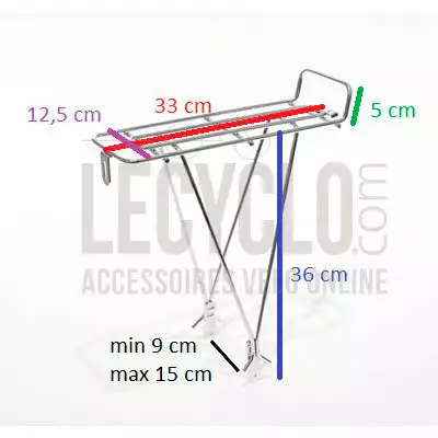 Porte-bagages Vintage Pour Vélo 215 Wald 3 Porte-bagages Vintage Pour Vélo 215 Wald - Image 3