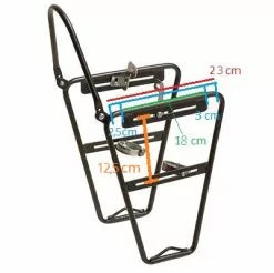 Brandless Porte Sacoche Avant Pour Fourche Rigide Ou Suspendue -Promos Sacoches Vélo Magasin porte sacoche avant pour fourche rigide ou suspendue full 3