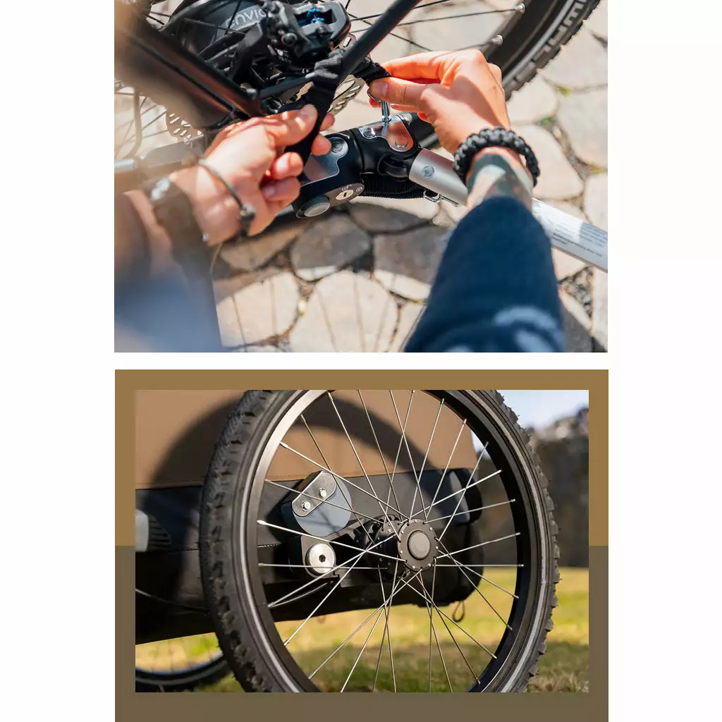 Remorque Vélo Chien Et Chat Enna Croozer 35 Kg 6 Remorque Vélo Chien Et Chat Enna Croozer 35 Kg - Image 6