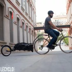 Brandless Remorque De Vélo Mono Roue Sur Tige De Selle Avec Sac étanche -Promos Sacoches Vélo Magasin remorque de velo mono roue sur tige de selle avec sac etanche full 5