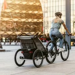 Remorque Enfant Vélo Chariot Lite 1 Thule -Promos Sacoches Vélo Magasin remorque enfant velo chariot lite 1 thule full 6