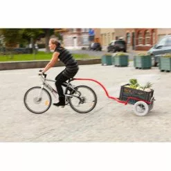 Remorque Ultreia Cyclo Chariot Avec Caisse De Transport Mottez -Promos Sacoches Vélo Magasin remorque ultreia cyclo chariot avec caisse de transport mottez full 3