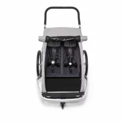 Remorque Vélo 2 Enfants Avec Suspension Kid Keeke 2 Croozer -Promos Sacoches Vélo Magasin remorque velo 2 enfants avec suspension kid keeke 2 croozer full 3