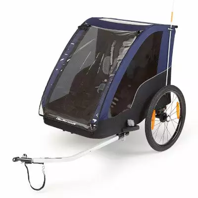 Remorque Vélo Enfant 2 Places Pliable Avec Suspension Polisport 1 Remorque Vélo Enfant 2 Places Pliable Avec Suspension Polisport