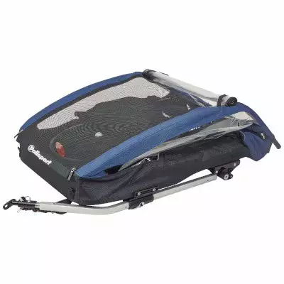 Remorque Vélo Enfant 2 Places Pliable Avec Suspension Polisport 4 Remorque Vélo Enfant 2 Places Pliable Avec Suspension Polisport - Image 4