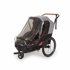 Remorque Vélo Enfants 2 Places 2 En 1 Avec Kit Piéton Bobike -Promos Sacoches Vélo Magasin remorque velo enfants bobike 1
