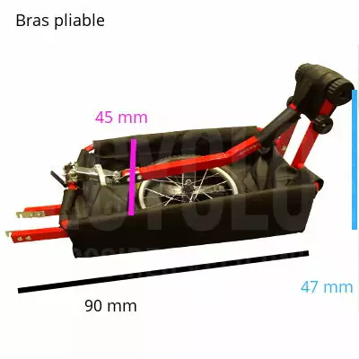 Remorque Vélo Monoroue Carry Angel Peruzzo Sur Tige De Selle 5 Remorque Vélo Monoroue Carry Angel Peruzzo Sur Tige De Selle - Image 5
