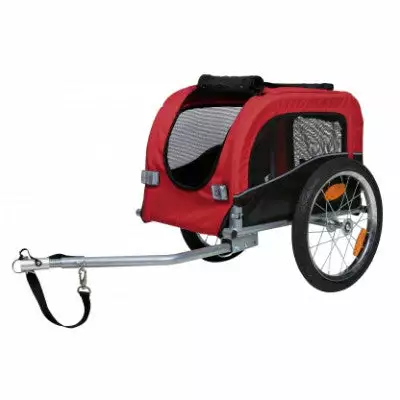 Remorque Vélo Pour Petit Chien Et Chat Moins De 15 Kg - Trixie 2 Remorque Vélo Pour Petit Chien Et Chat Moins De 15 Kg - Trixie - Image 2