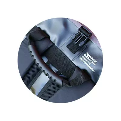 Fox Line Sac à Dos étanche Noir Pour Cyclistes 3 Fox Line Sac à Dos étanche Noir Pour Cyclistes - Image 3