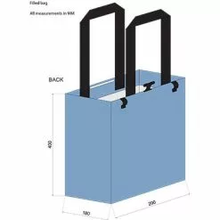 Sac Cabas Sur Porte Bagages Arrière Bikezac 2.0 Cobags -Promos Sacoches Vélo Magasin sac cabas sur porte bagages arriere bikezac 2 0 cobags full 6