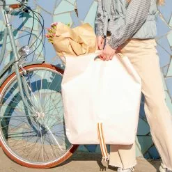 Sac De Courses Avec Son Sac Isotherme Sur Porte-bagages Houston Go Fluo 13 Sac De Courses Avec Son Sac Isotherme Sur Porte-bagages Houston Go Fluo -Promos Sacoches Vélo Magasin sac shopper go fluo houston 004