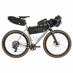 Sacoche De Cadre Noire Bikepacking 3L, 4L Ou 5,5L Venture Agu -Promos Sacoches Vélo Magasin sacoche agu bikepacking