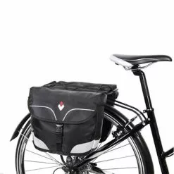 Sacoche Arrière à Pont 2 Volumes (2 X 7L) Hapo-G -Promos Sacoches Vélo Magasin sacoche arriere a pont 2 volumes 2 x 7l hapo g full 3