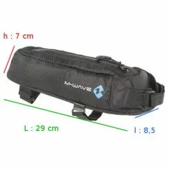 Sacoche De Cadre Vélo 0.75L Bikepacking M-wave -Promos Sacoches Vélo Magasin sacoche de cadre velo 0 75l bikepacking m wave full 5