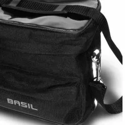 Sacoche De Guidon 8L Avec Porte-carte Mali Basil -Promos Sacoches Vélo Magasin sacoche de guidon 8l avec porte carte mali basil full 2