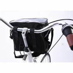 Sacoche De Guidon 8L Avec Porte-carte Mali Basil -Promos Sacoches Vélo Magasin sacoche de guidon 8l avec porte carte mali basil full 4