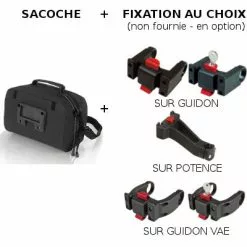 Sacoche De Guidon Vélo XLC 6L -Promos Sacoches Vélo Magasin sacoche de guidon velo xlc 6l full 3