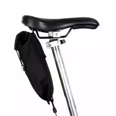 Sacoche De Selle Noire Pour Vélo Pliant Restrap City 2 Sacoche De Selle Noire Pour Vélo Pliant Restrap City - Image 2
