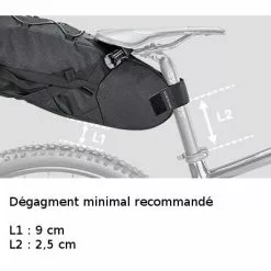 Sacoche De Selle Vélo Bikepacking Backloader 15L Topeak -Promos Sacoches Vélo Magasin sacoche de selle velo bikepacking backloader 15l topeak full 5