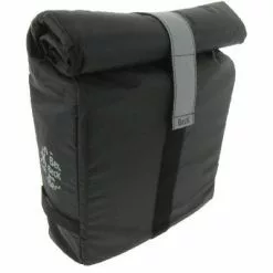 Sacoche De Vélo Simple Imperméable Noire Roll Single Beck