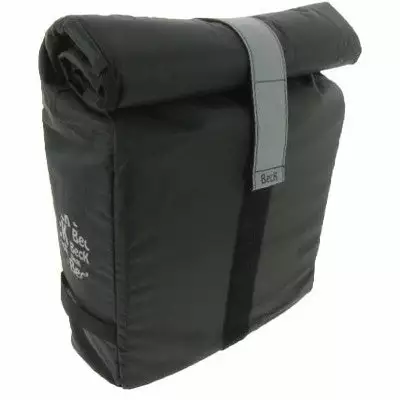 Sacoche De Vélo Simple Imperméable Noire Roll Single Beck 1 Sacoche De Vélo Simple Imperméable Noire Roll Single Beck