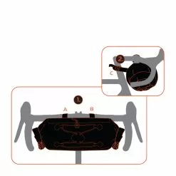 Sacoche De Guidon Pour Le Bikepacking 9L Aqua Evo Adventure Oxford -Promos Sacoches Vélo Magasin sacoche guidon oxford aquaevo 9L 6