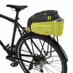 Sacoche Réfléchissante Et étanche Porte-bagages Vaude Silkroad Luminum -Promos Sacoches Vélo Magasin sacoche porte bagages vaude skillroad luminum L jaune 2