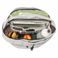 Sacoche Vélo Simple Sur Porte-bagages Vaude Aqua Commute Single 26 L -Promos Sacoches Vélo Magasin sacoche simple porte bagages vaude aqua commute vert 2