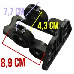 Sacoche Sur Cintre Avec Porte Carte 7L Utrecht M-Wave -Promos Sacoches Vélo Magasin sacoche sur cintre avec porte carte 7l utrecht m wave full 3