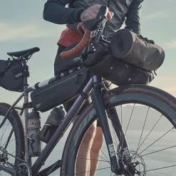 Sacoche Sur Tube Supérieur Brooks Pour Bikepacking 0.9L Scape -Promos Sacoches Vélo Magasin sacoche sur tube superieur brooks pour bikepacking 0 9l scape full 6