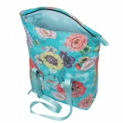Sacoche Vélo Arrière Shopper Basil Bloom Field Bleu Ciel 20L -Promos Sacoches Vélo Magasin sacoche velo arriere shopper basil bloom field bleu ciel 20l full 3