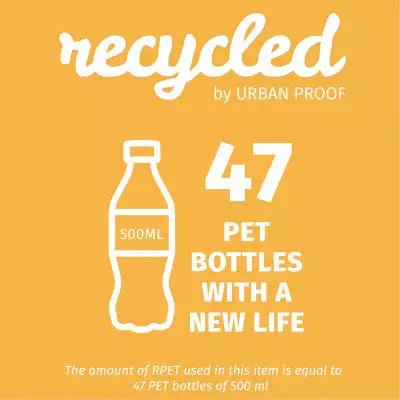 Sacoche Vélo Simple En Matériau Recyclé Shopper 20L Urban Proof 6 Sacoche Vélo Simple En Matériau Recyclé Shopper 20L Urban Proof - Image 6