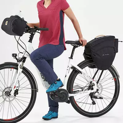 Sacoche Vélo Vaude ESilkroad Plus Uniklip Sur Porte-bagages 3 Sacoche Vélo Vaude ESilkroad Plus Uniklip Sur Porte-bagages - Image 3