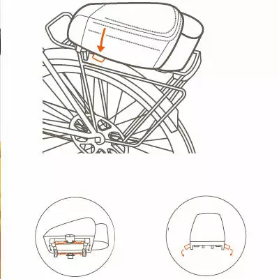 Sacoche Vélo Vaude ESilkroad Plus Uniklip Sur Porte-bagages 6 Sacoche Vélo Vaude ESilkroad Plus Uniklip Sur Porte-bagages - Image 6