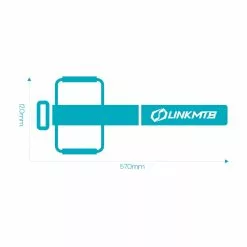 Sangle à Scratch Pour Accessoires Vélo Enduro LinkMTB -Promos Sacoches Vélo Magasin sangle enduro linkmtb dimensions