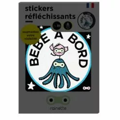 Sticker Réfléchissant Autocollant Vélo Rainette -Promos Sacoches Vélo Magasin sticker reflechissant autocollant velo rainette full 3