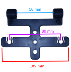 Q-Lite Support Sur Porte-bagage Arrière De Vélo Pour Fixation De Feu -Promos Sacoches Vélo Magasin support sur porte bagage arriere de velo pour fixation de feu full 3