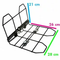 Maxxus Support Valise Sur Porte Bagage De Vélo -Promos Sacoches Vélo Magasin support valise sur porte bagage de velo full 6