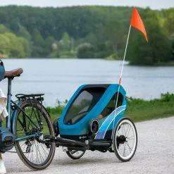 Remorque Vélo Enfant Convertible Poussette Cybex Zeno Bike -Promos Sacoches Vélo Magasin zeno bike cybex 01
